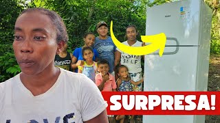 LILIANE NÃO ACREDITA NA SURPRESA E SE EMOCIONA GELADEIRA NOVA🎊❤️ [upl. by Soisinoid]