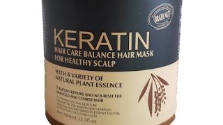 Keratin Hair Mask Review  Keratin Treatment  shorts youtubeshorts [upl. by Clo]