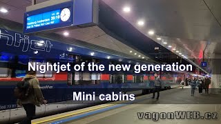 Nightjet of the new generations Mini cabins [upl. by Tillie428]