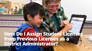 How Do I Assign Student Licenses from a Previous License as a District Administrator [upl. by Petra75]