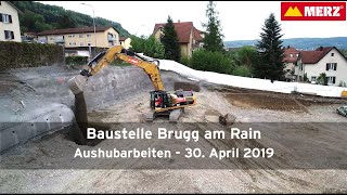 Baustelle Brugg am Rain  30042019 [upl. by Tletski]