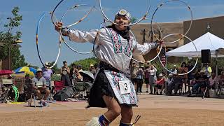 3RD ANNUAL NAKOTAH LARANCE YOUTH HOOP DANCE CHAMPIONSHIP 2024  Jerry Hunt [upl. by Ingeberg388]