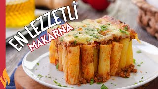 Bildiğiniz Makarnalara Hiç Benzemez 😋 Enfes Sosu ile Fırında Kıymalı Makarna Pasta [upl. by Irianat]