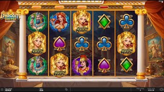 Yggdrasil  Aphrodite Goes Wild｜Free Spins｜Sticky Wild｜Wild with Multiplier [upl. by Shirlene]