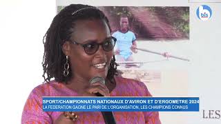 Championnats Nationaux d’Aviron et d’Ergomètre 2024  Succès et Champions Révélés [upl. by Namara]