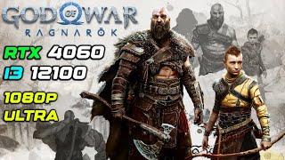 GOD OF WAR RAGNAROK with RTX 4060  i3 12100  1080p Ultra [upl. by Namron143]