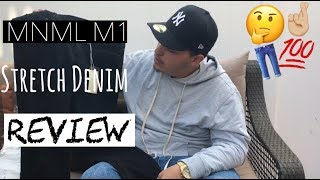 MNML M1 Stretch Denim Review [upl. by Chapa]