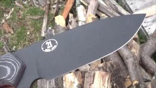 JeoTec Model 21 Fixed Blade Knife Full Review [upl. by Kalinda]