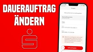 Sparkasse Dauerauftrag ändern Anleitung  Dauerauftrag Sparkasse ändern 2024 [upl. by Marron203]