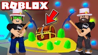 2 PLAYER COMBAT MINING TYCOON in ROBLOX [upl. by Aisatan695]