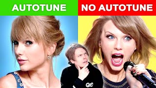 Autotune vs No Autotune Taylor Swift Maroon 5 amp MORE [upl. by Peterman686]