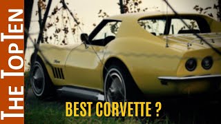 The Top Ten Greatest Chevrolet Corvettes Of All Time [upl. by Oznohpla707]