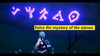 How to Solve the mystery of the stones  Octave of the Maushiro  Genshin Impact [upl. by Medarda293]