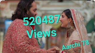 anant ambani radhika warmala wedding ambaniwedding weddingvideo weddingdance wedding [upl. by Thamora401]