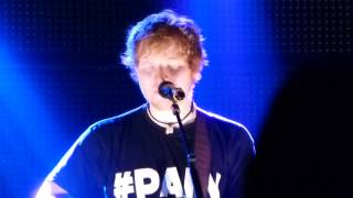 Ed Sheeran  Autumn Leaves Zürich XTra 22112012 [upl. by Dorene232]