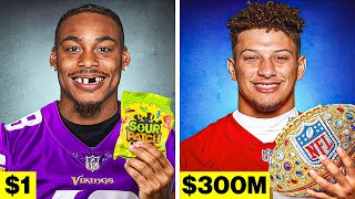 1 VS 300000000 Things NFL Players Bought [upl. by Aicatan904]