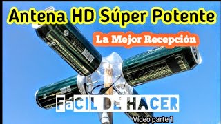 La MEJOR ANTENA CASERA para TV HD TDT [upl. by Cann]