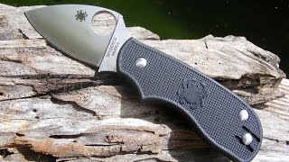 SPYDERCO SQUEAK COUTEAU DE POCHE COMPARATIF [upl. by Dorri]