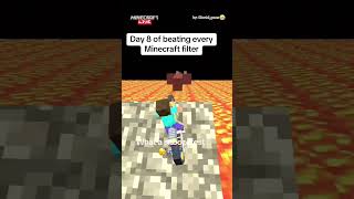 Day 8 of beating every minecraft filter filters memes minecraft [upl. by Toft263]