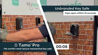 Key Safe Security Comparison  Tamo Pro official BRE attack test [upl. by Bord256]