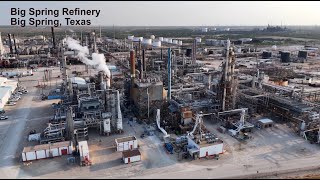 New Big Spring Refinery Video Big Spring Texas with DJI Air 3 [upl. by Wende]