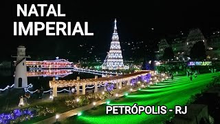 Natal imperial Petrópolis  RJ  Palácio de Cristal  Quitandinha  Vale encantado  2024 [upl. by Enelyk]