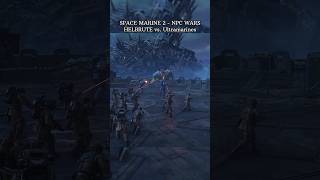 Helbrute vs Ultramarines🤯  Space Marine 2 NPC Wars warhammer40k spacemarine2 gaming [upl. by Nikoletta]