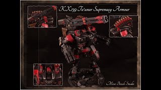 Forge World  Tau KX139 Taunar Supremacy Armour [upl. by Aicsile]