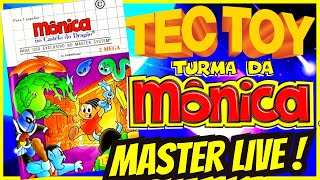 AO VIVO MASTER LIVE TURMA da MONICA na TERRA dos MONSTROS da TECTOY [upl. by Huai]