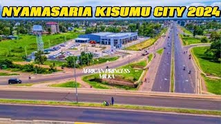 NYAMASARIA KISUMU CITY FASTEST GROWING TOWN Kisumu city [upl. by Lebasiairam809]