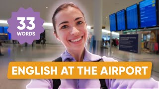 English vocabulary at the airport [upl. by Etnasa]