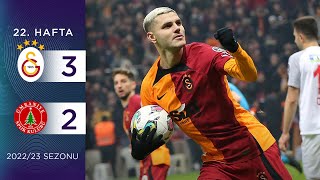 Galatasaray 32 HK Ümraniyespor  22 Hafta  202223 [upl. by Dailey]