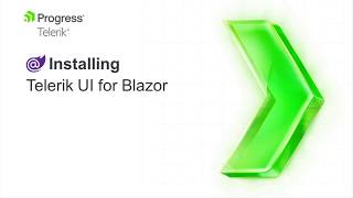 Installing Telerik UI for Blazor [upl. by Alleiram]