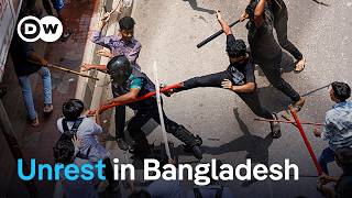 Bangladesh update How hard will authorities try to crack down on the protesters  DW News [upl. by Ataner949]