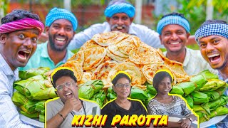 KIZHI PAROTTA  Parotta Lover  Ramstk FamilyVillageCookingChannel [upl. by Fassold]