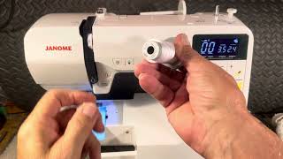 THREAD YOUR MACHINE CORRECTLY Janome JW8100 amp use the right bobbin video 327 [upl. by Fogg583]