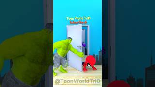 💔 SpiderMan Falls Into Hulk’s Door Show Some Love 🚪😂 gta [upl. by Aurelius]