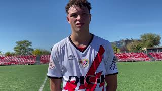 Iván Alonso Rayo Juvenil A quotSumamos pero el sabor es agridulcequot  Pasión por el Rayo [upl. by Werbel]