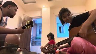 AlbatrossNepalOfficial1998  nischal cover with lil boy 🎶😇 [upl. by Nocaj]