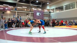 2013 McMaster Invitational 55 kg Emily Morgan vs Delaney Forsyth [upl. by Quintessa595]