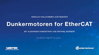 Dunkermotoren DE  Webinar Dunkermotoren for EtherCAT [upl. by Riana]