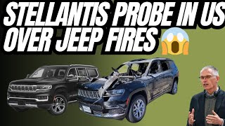 Stellantis Is Probed In US Over Jeep Engine Fires 🔥 [upl. by Iniretake]