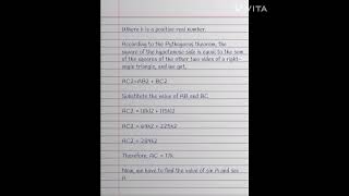 Class10 math  chapter8 question4 shortsviral [upl. by Mimi]