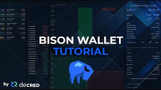 Bison Wallet Tutorial Trustless AtomicSwap Trading [upl. by Mcnamara]