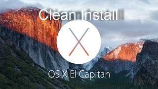 Hackintosh PC Clean Install Mac OS El Cpitan with UEFI bootloader [upl. by Yrellam417]