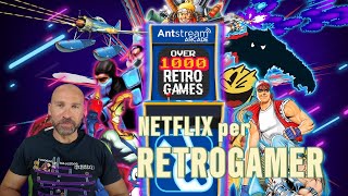 AntStream il netflix per i retrogamer [upl. by Anilam]