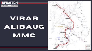 Virar Alibaug Multi Modal Corridor  Courtesy MMRDA [upl. by Serene]