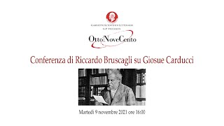 Conferenza di Riccardo Bruscagli su Giosue Carducci [upl. by Endys]