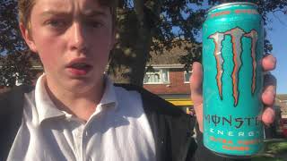 Energy drink review trying monster ultra fiesta mango [upl. by Argyle]