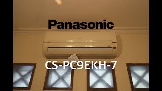 Panasonic minisplit type air conditioner model CSPC9EKH7 [upl. by Mandal]